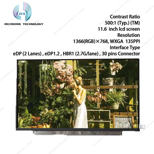 แผงจอแบน TFT จอแอลซีดี11.6นิ้วของแท้ใหม่ V1.0 MB116AN01 - Product Image 5