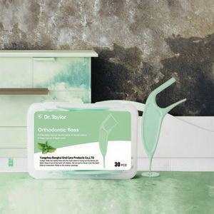 Benang Gigi Ortodontik <span class=keywords><strong>Dr</strong></span>.Taylor Berkualitas Tinggi 30/50 Tusuk Per Kotak, Benang Gigi Nylon yang Dapat Digunakan Kembali, Model Pembersih Mulut Khusus - Product Image 2