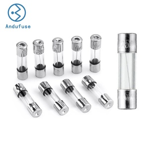 Andufuse Mini Glass <strong>Fuse</strong> 5x20mm Fast Acting Glass Material Axial <strong>Leaded</strong> <strong>Fuse</strong> 5A 10A 15A 20A for Power Strip Experiment - Product Image 1