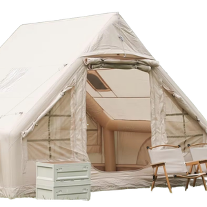 Classic 6.3 Double U-Door Lightweight <b>Waterproof</b> Oxford Air <b>Tent</b> with Skylight for Improved Privacy Inflatable Camping Gear - Product Image 6