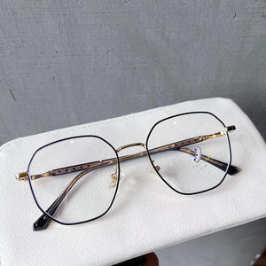 เฉียนไนกรอบแว่นตาทรงแปดเหลี่ยมแบบเต็มกรอบ เลนส์ PC ป้องกันแสงสีฟ้า สไตล์ยูนิเซ็กส์ รุ่น L1-21062 - Product Image 5