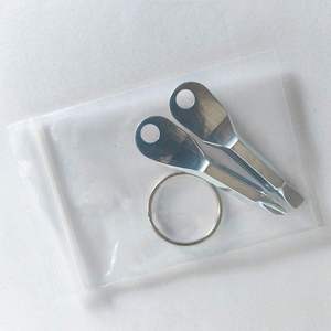 Wholesale OEM Mini Phillips <b>Screwdriver</b> <b>Set</b> Key Chain Pocket <b>Screwdriver</b> Keychain Portable Cross Stainless Steel Nickel Finish - Product Image 2