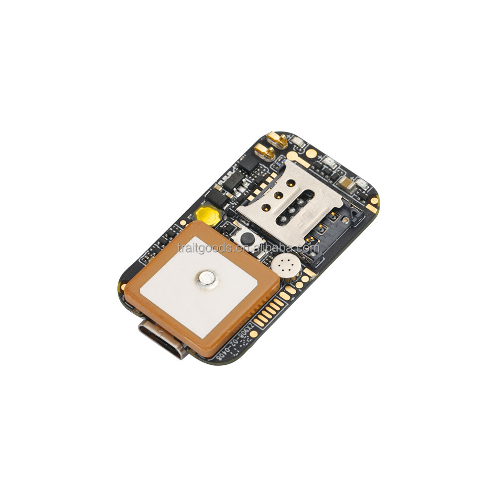 ZX908 Micro GPS Tracker Chip with SOS, Two-Way Talk, E-Fence - No