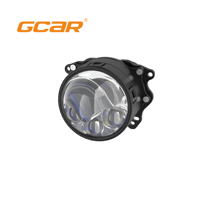 Projecteur LED triple laser GCAR, lentille à double puce, 65W 85W haute puissance, 3000K Jaune & 6000K Blanc, phare avant de voiture, garantie 2 ans