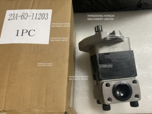 ปั๊มไฮดรอลิกเกียร์ 23A-60-11203 สำหรับรถเกรดเดอร์ Gd611A-1 - Product Image 4