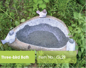 Achetez en gros : Bain d'oiseaux en pierre naturelle, durable et écologique pour jardin et salle <span class=keywords><strong>de</strong></span> bain, garantie à vie - Product Image 2