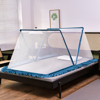 Moustiquaire pliable sans installation maison dortoir étudiant pas besoin de support torsadé célébrateur Internet unique nouveau