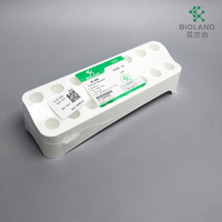 Support de tubes à centrifuger coniques Bioland à 16 trous CF05-15 pour tubes de 5 ml et 15 ml, fournitures de laboratoire