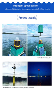 Semáforos alimentados por energía solar <span class=keywords><strong>de</strong></span> las linternas marinas impermeables IP68 del LED para el uso marino - Product Image 6
