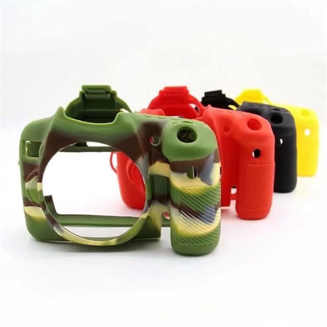 Protective Silicone Camera Cover for NikonCanon 6D 7D D700 D800 D750, Multiple Colors
