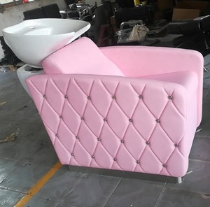 Silla de champú moderna, mueble de salón, lavado de pelo, lavabo de cerámica - Product Image 1