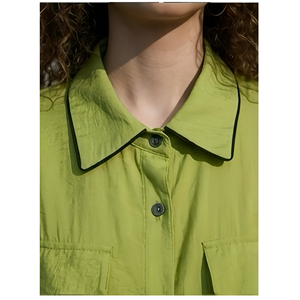 Camisa de Manga Larga para Mujer de Fibra de Bambú Sostenible, Ropa Transpirable y Ecológica, Servicio Personalizado OEM ODM - Product Image 1