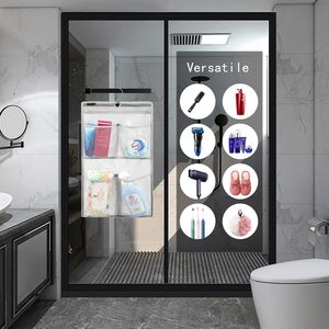 Mesh <b>Shower</b> Organizer 4 Pockets Quick Dry Hanging <b>Caddy</b> Bathroom Storage For Toiletries With Rotating <b>Hanger</b> - Product Image 2