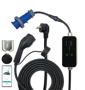 Type 2 Portable Power Bank 3.5 AC 7kW EV Charging 32A European Standard <b>Plugs</b> IP54 Protection APP <b>Control</b> 5M Cord 3-Year - Product Image 5