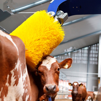 Brosse à vaches électrique oscillante automatique pour l'élevage laitier, pour améliorer la santé du bétail et la production de lait