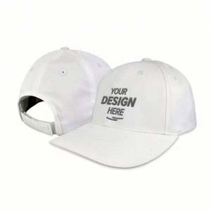 Sombrero de béisbol de moda de 6 paneles unisex, logotipo bordado personalizado para exteriores, Material de algodón, patrón de letras, característica común de tela - Product Image 1