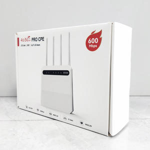 โมเด็มเราเตอร์ WiFi รุ่น C521 รองรับ 4G LTE พร้อมช่องใส่ซิม พอร์ต RJ45 ห้าช่อง เสาอากาศสี่เสา แบตเตอรี่ในตัว ความเร็ว 300mbps ไฟร์วอลล์ 2.4g Wi-Fi - Product Image 4