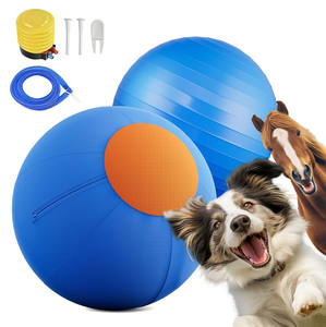 Balle de dressage interactive extra-large et durable pour chiens et chevaux, idéale pour les chiens de type berger <span class=keywords><strong>australien</strong></span> - Product Image 1
