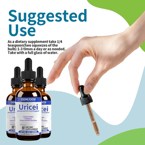 Bổ sung axit uric hữu cơ với Tart Cherry cần tây hạt nghệ giọt thận làm sạch bổ sung sức khỏe - Product Image 3