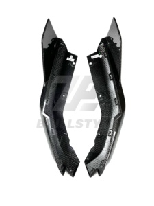 Alette Laterali Posteriori in Fibra di Carbonio Stile MP per BMW M3 G80 G81 M4 G82 G83 Splitter <span class=keywords><strong>Spoiler</strong></span> Diffusore per Paraurti Posteriore - Product Image 4