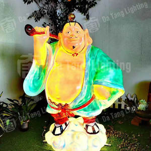 Enchanting Taiyi Zhenren Character Motif <b>Lamp</b> For Park Landscape Lighting And Cultural Attraction <b>Decoration</b> - Product Image 2
