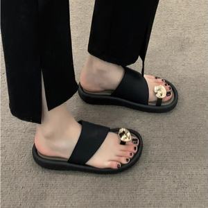 Tongs d'été pour femmes, sandales à la cheville, nouveau style 2026 - Product Image 5