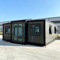 Maisons de bureau préfabriquées de luxe modernes et modulaires de 20 pieds en panneaux sandwich EPS extensibles de haute qualité à vendre