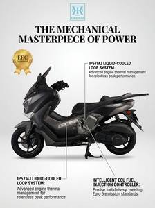 Scooter à essence certifié EURO 5, 150 cm³, refroidissement par eau, 4 temps, monocylindre, 10,5 kW, système ABS, vitesse maximale de 95 km/h - Product Image 3