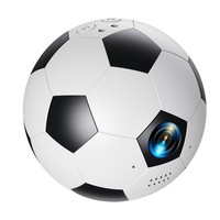 Kamera Aksi Bentuk Bola Mini 1080P HD Layar 1.28" Model Q8 Kartu TF Kemasan Mandiri Portabel Dapat Dipakai di Leher Kamera Olahraga