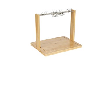 Présentoir à bacon en bambou, support de table en bois massif pour fromages, fruits et collations, utilisation intérieure - Product Image 3
