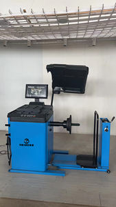 Equilibradora de ruedas de camión de ubicación láser Equilibradora de ruedas con elevador de neumáticos Equilibrador de neumáticos de taller - Product Image 5