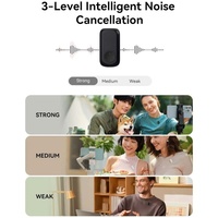 Hollyland Lark A1 Duo (USB-C RX + étui de charge) Microphone cravate sans fil 2,4 G pour enregistrement en extérieur