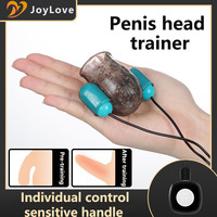 Jouets sexuels à bas prix, masturbateur masculin, masseur, entraîneur de pénis, vibrateur du gland pour hommes