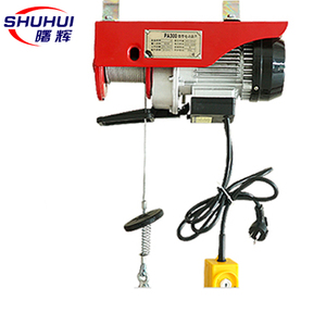 PA300 <span class=keywords><strong>Mini</strong></span> polipasto de cuerda de alambre eléctrico pequeño polipasto de elevación de bloque de cadena - Product Image 4