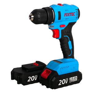 Perceuse sans fil FIXTEC 20V haute performance, kit d'outils sans fil chinois avec 2 batteries et chargeur FCD20L04, perceuse sans balais 20V - Product Image 2