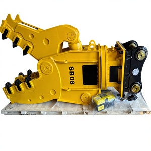 Pulverizador Hidráulico Soosan para Demolición de Piedra y Hormigón, Apto para Excavadoras de 6-9 Toneladas - Product Image 1