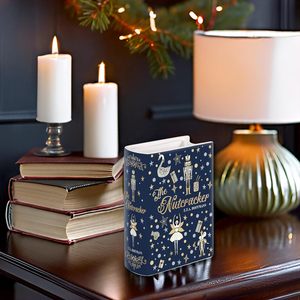 Vase en céramique en forme de <span class=keywords><strong>livre</strong></span> Original petit décor à la maison pour les amoureux des livres mignon <span class=keywords><strong>casse</strong></span>-<span class=keywords><strong>noisette</strong></span> ornement de noël Vase de table - Product Image 5