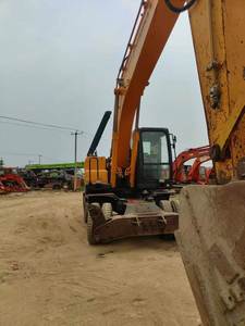 Excavadora de cadenas Hyundai original 90% nueva de 21 toneladas 210w-9s usada con motor, bomba y caja de cambios - Alta eficiencia - Product Image 6