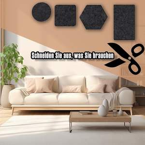 Rollo de <span class=keywords><strong>Fieltro</strong></span> Autoadhesivo, Cinta de <span class=keywords><strong>Fieltro</strong></span> de Poliéster para Protección de Muebles, Antideslizante - Product Image 5