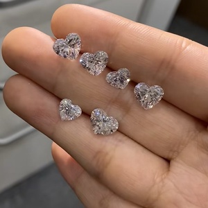 เพชรแล็บ Qinglong Jewelry Lab รูปหัวใจ สี D เจาะด้วยเลเซอร์ 3EX HPHT CVD เพชรเพาะเลี้ยงในห้องแล็บ รับรองโดย IGI - Product Image 2