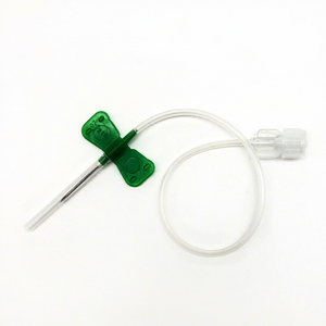 Agujas de Mariposa Desechables para Uso Médico con Conexión Luer Slip Lock, Diferentes Tamaños, Codificadas por Color, 21g 23g, Sets para Venas del Cuero Cabelludo, Cuidado Veterinario - Product Image 6
