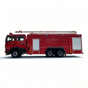 Camión de Bomberos con Pluma Telescópica de 18m/20m, Fabricado en China, Vehículo de Rescate de Emergencia para Alta Altura de 12M3, 100% Calidad - Product Image 1