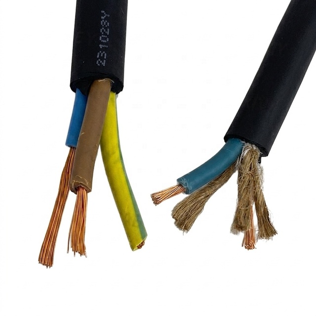 H07RN-F EPR Rubber Flexible Cable 450/750V 3x6mm/3x10mm/4G16/4G35/3x120mm Power Cable