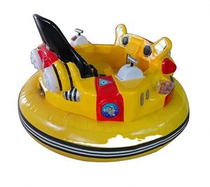 Voiture électrique pour enfants, design rotatif, à batterie, avec LED et musique, jouet sûr et amusant, voiture tamponneuse - Product Image 1
