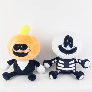 Dessin animé crâne citrouille peluche jouet Super doux en peluche Snooky poupée avec PP coton remplissage en gros enfants cadeau - Product Image 5