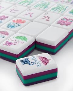 Juego de Mahjong Americano Personalizado de Acrílico para <span class=keywords><strong>Casino</strong></span>, Diseño Moderno y Colorido - Product Image 4