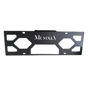 Soporte <span class=keywords><strong>de</strong></span> montaje <span class=keywords><strong>de</strong></span> placa <span class=keywords><strong>de</strong></span> matrícula <span class=keywords><strong>de</strong></span> neumático <span class=keywords><strong>de</strong></span> repuesto trasero con acabado negro para vehículos todoterreno para Ford Bronco - Product Image 5