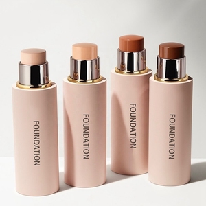 Logo personnalisé en gros de haute qualité visage bâton correcteur fond de teint crème contrôle de l'huile finition naturelle foncée maquillage de marque privée - Product Image 3