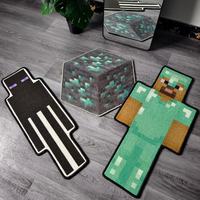 Mini World Pattern Teppich 3D-gedruckter Teppich Natürlicher Nylon-Boden teppich für Zuhause und Schlafzimmer