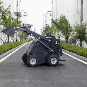 送料無料 シノリアル SR460 ミニスキッドステアローダー ガソリンエンジン搭載 0.12mバケット トラックタイプ 高稼働効率 - Product Image 4